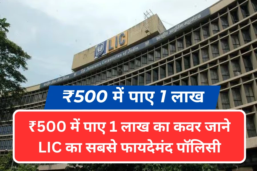 LIC CHEPEAST POLICY OF 500